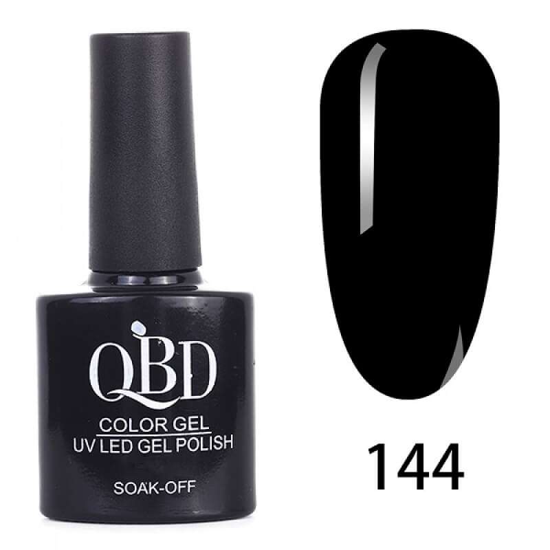 Φωτογραφία προϊόντος: QBD Ημιμόνιμο βερνίκι color Gel UV/LED Gel Polish 144