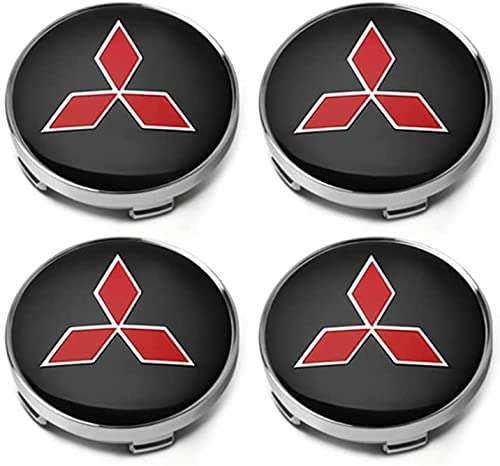 Φωτογραφία προϊόντος: Καπάκια ζάντας MITSUBISHI 6cm, 4τμχ (ΟΕΜ)
