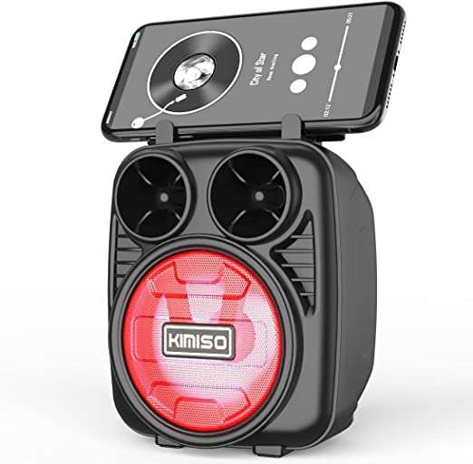 Φωτογραφία προϊόντος: Mini φορητό ηχείο Bluetooth Kimiso Kms-1182 5W ΚΟΚΚΙΝΟ