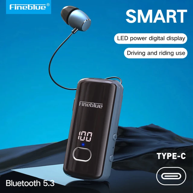 Φωτογραφία προϊόντος: Fineblue F580 In-ear Bluetooth Handsfree ακουστικό με οθόνη – Μαύρο