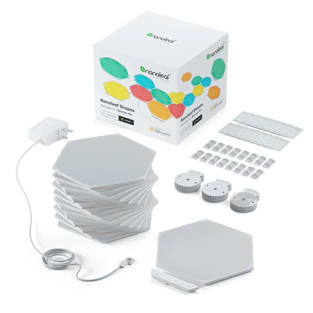 Φωτογραφία προϊόντος: Nanoleaf Shapes Hexagons Starter Kit 15 Panels (840102701074)