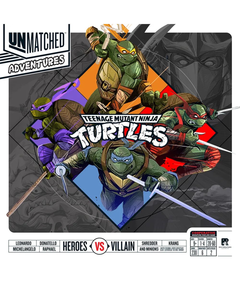 Φωτογραφία προϊόντος: Κάισσα Unmatched Adventures TMNT EN