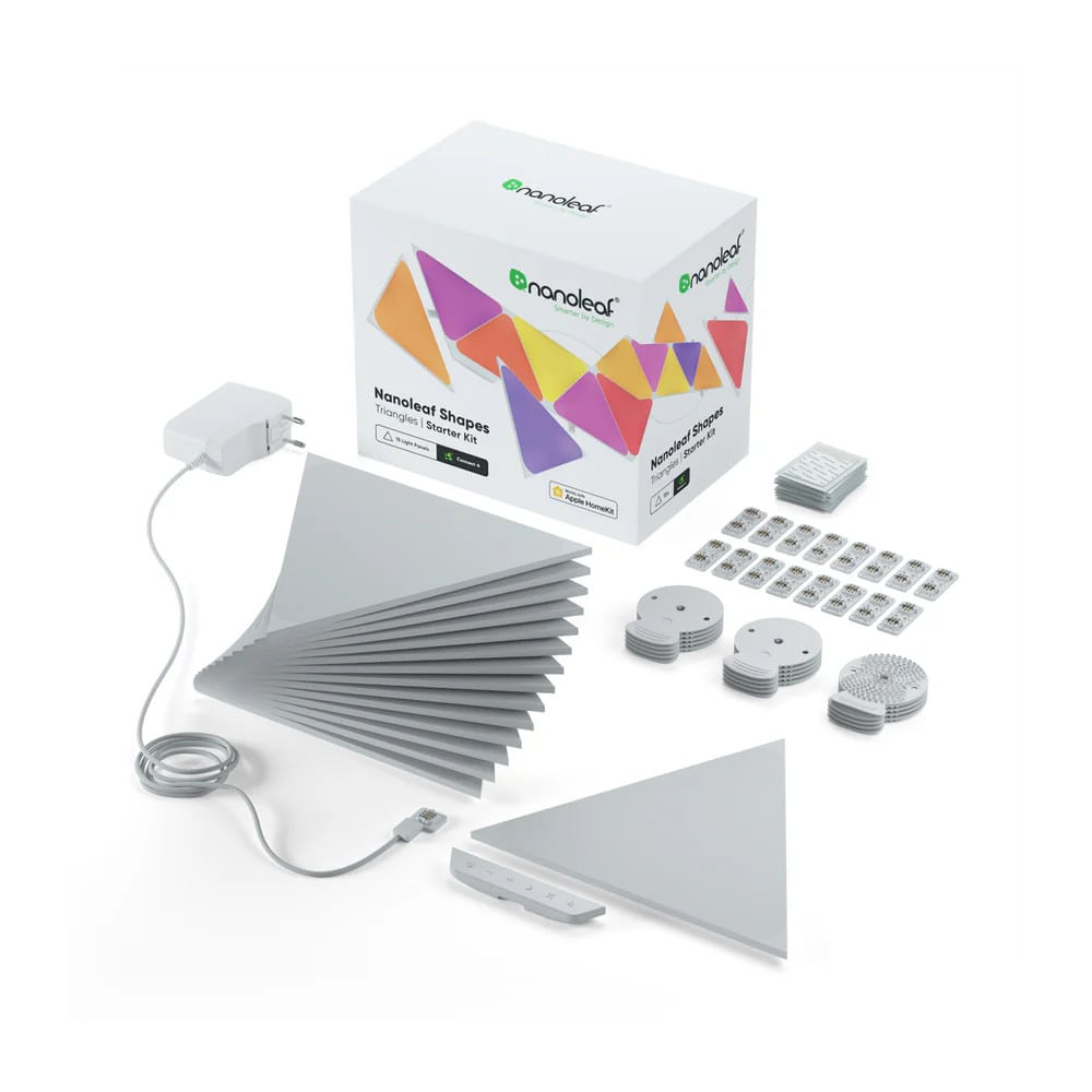 Φωτογραφία προϊόντος: Nanoleaf Shapes Triangles Starter Kit 15 Panels (840102701692)