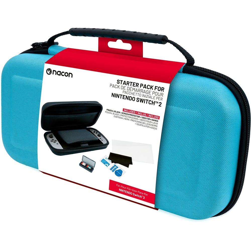 Φωτογραφία προϊόντος: Nacon Pouch and Protection Pack Blue for Nintendo Switch 2