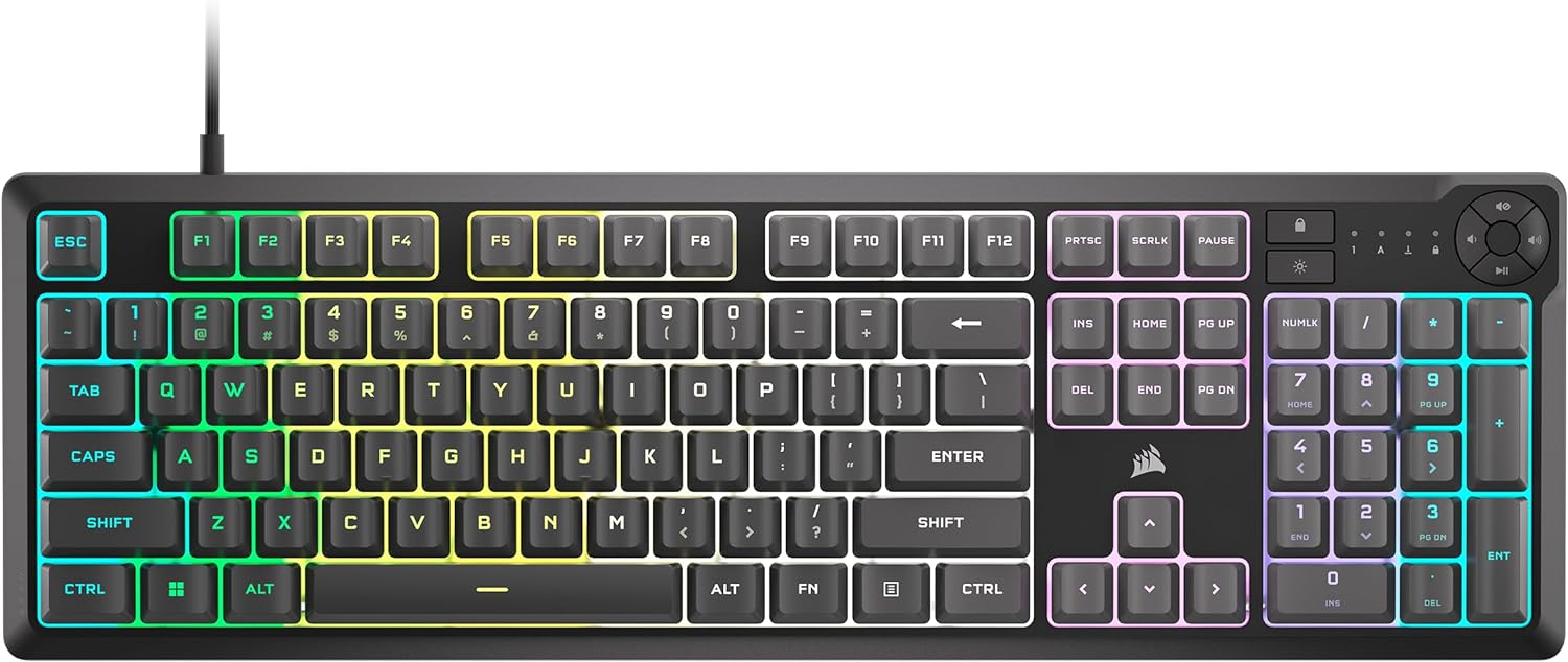 Φωτογραφία προϊόντος: Corsair K55 CORE RGB Gaming Keyboard Black