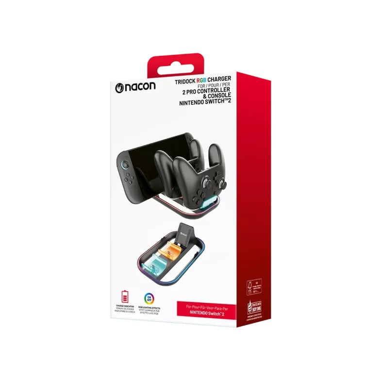 Φωτογραφία προϊόντος: Nacon Triple Charger for Nintendo Switch