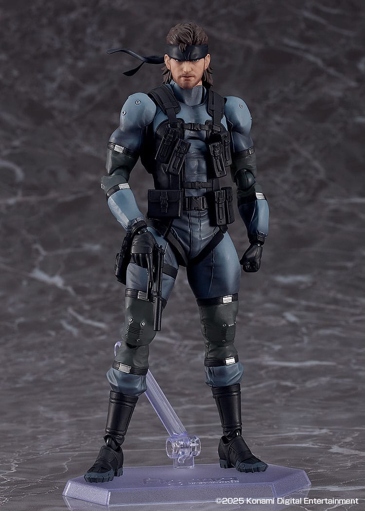 Φωτογραφία προϊόντος: Max Factory Figma Metal Gear Solid 2: Sons of Liberty Solid Snake MGS2 Ver. Updated Edition Action Figure (16 cm)
