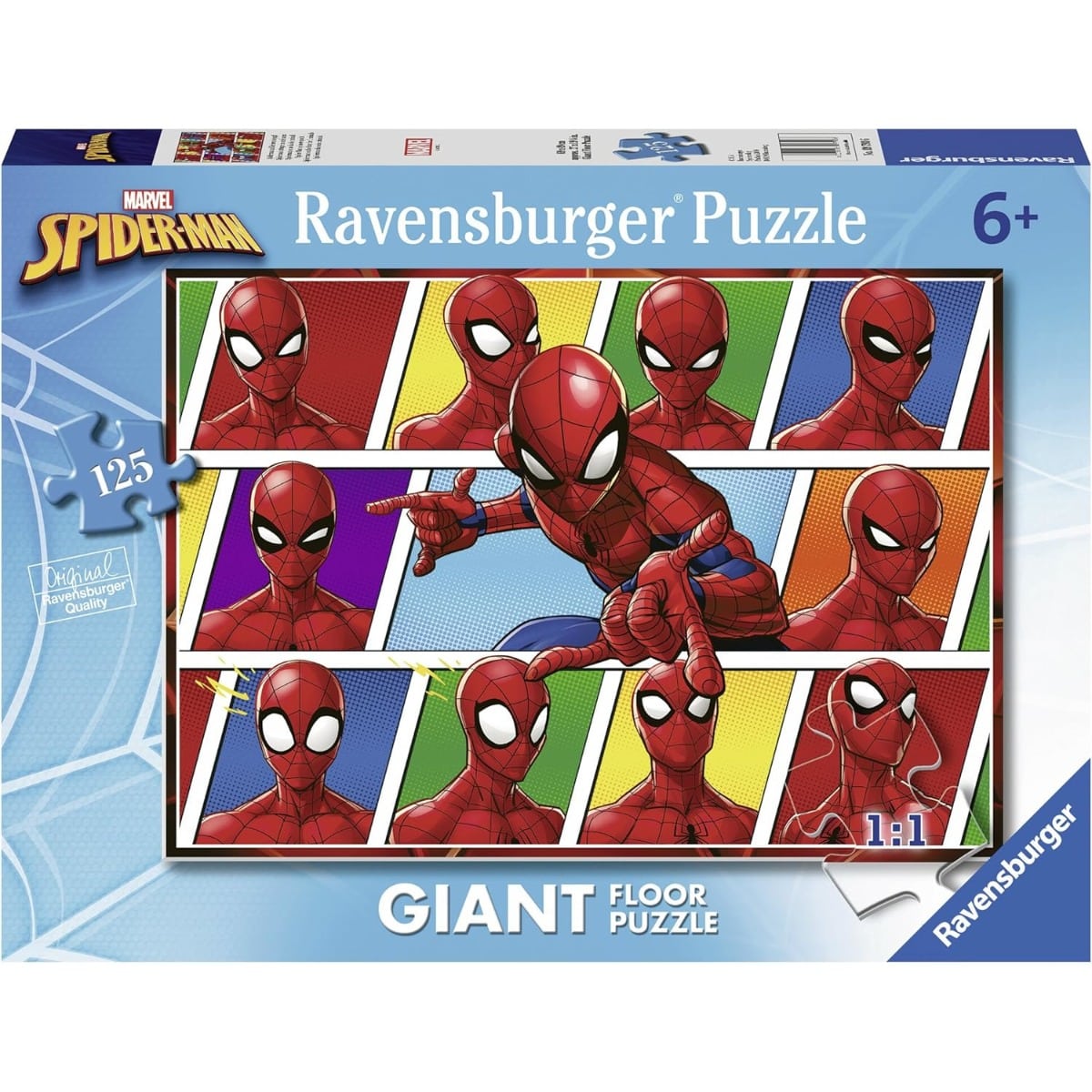 Φωτογραφία προϊόντος: Ravensburger Giant Puzzle Superhuman Spiderman 125 pcs