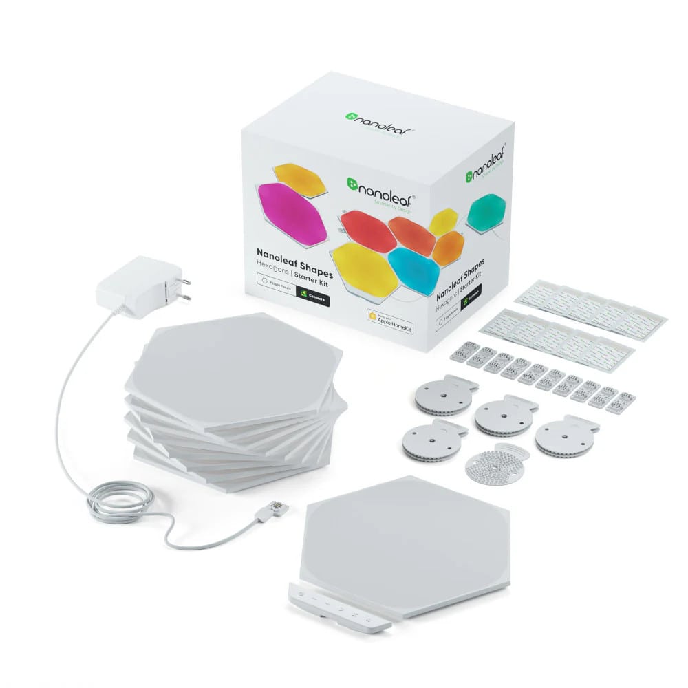 Φωτογραφία προϊόντος: Nanoleaf Shapes Hexagons Starter Kit 9 Panels (840102700657)