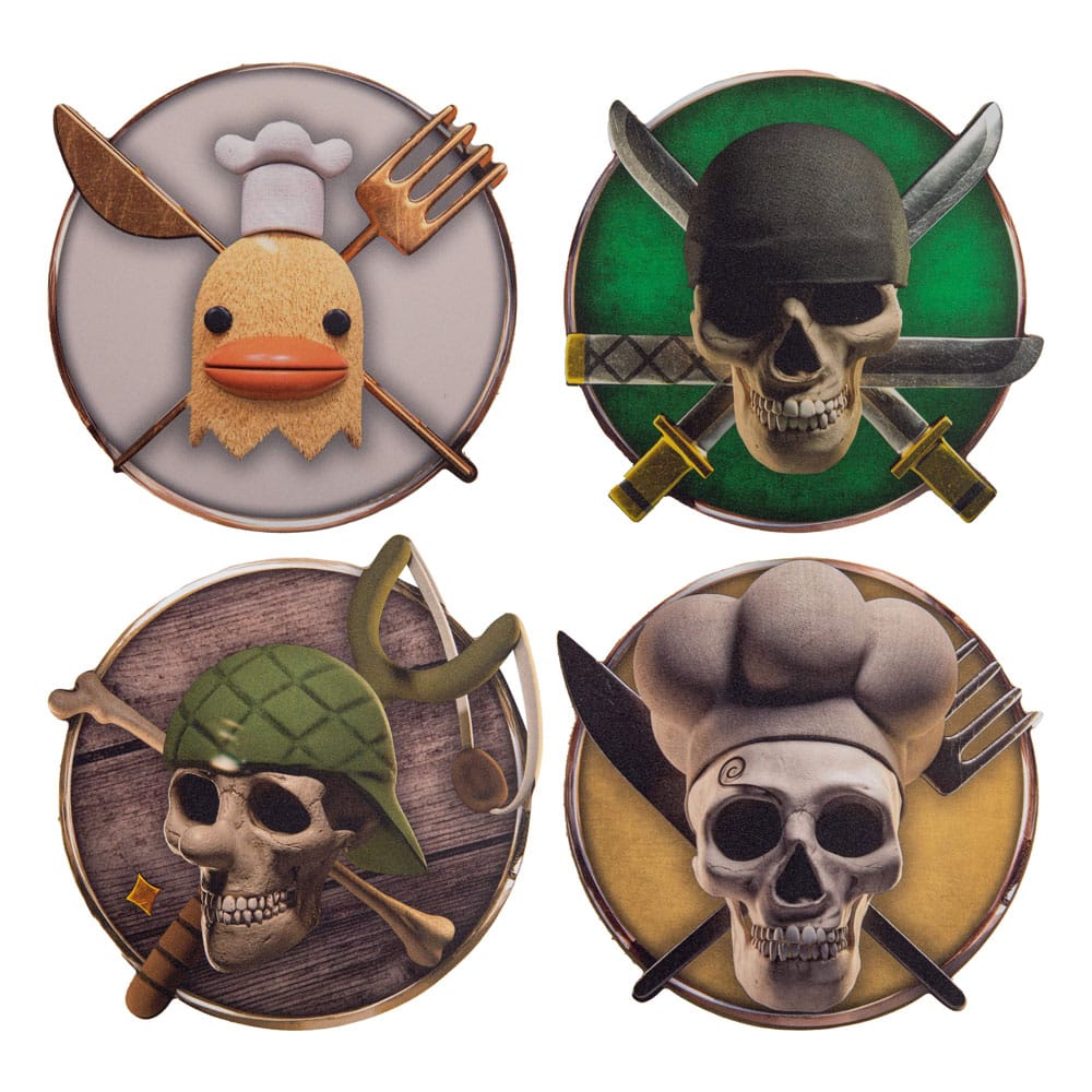 Φωτογραφία προϊόντος: GR Cinereplicas One Piece Coaster 4-Pack Characters #2