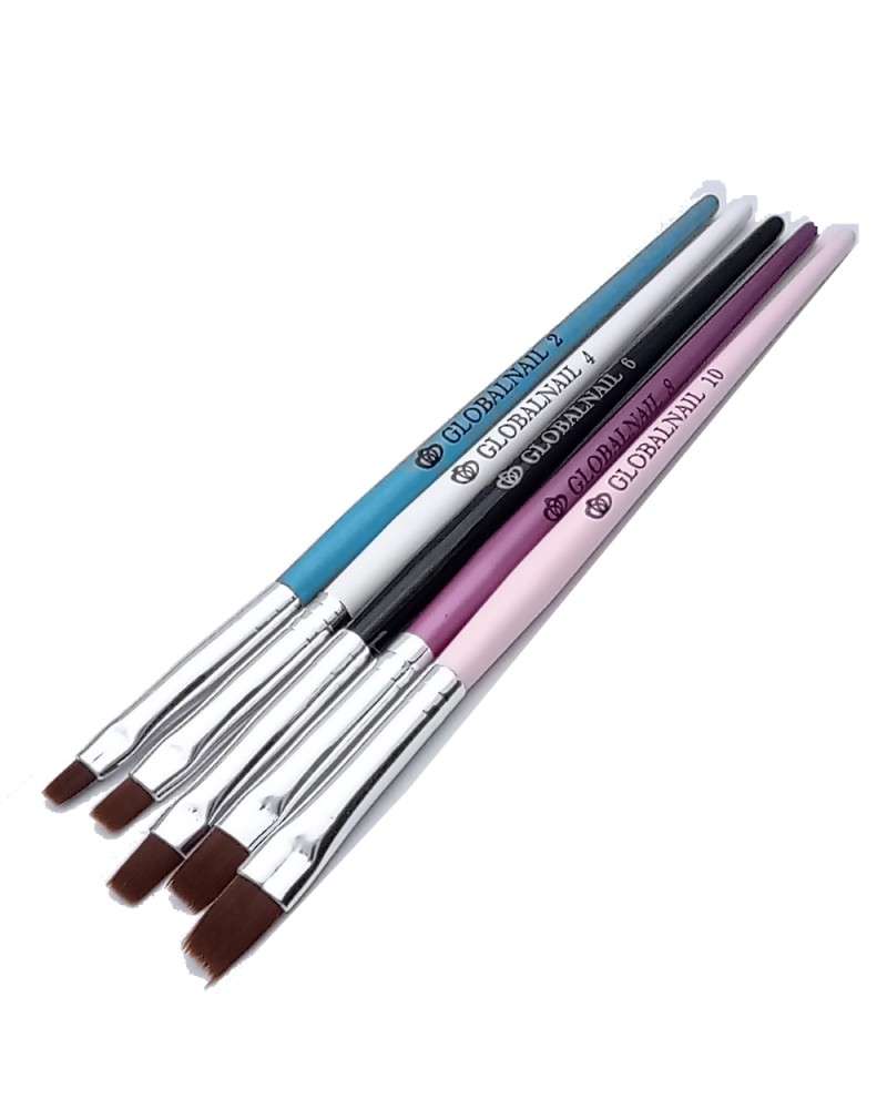 Φωτογραφία προϊόντος: Σετ 5 πινέλα Acrygel Globalnail