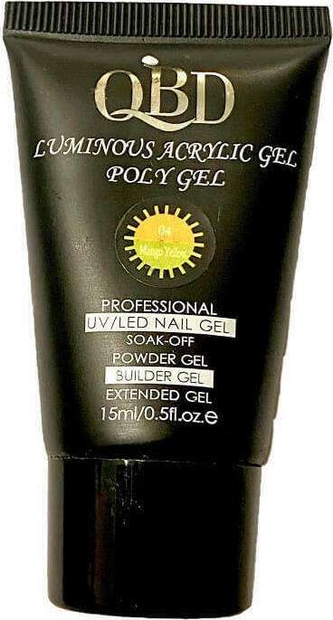 Φωτογραφία προϊόντος: QBD Acrygel UV/LED Luminous Poly Gel Change Color 15ml 004