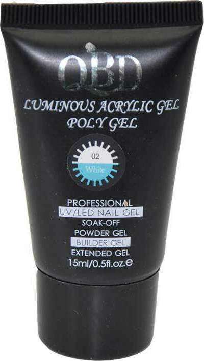 Φωτογραφία προϊόντος: QBD Acrygel UV/LED Luminous Poly Gel 15ml (002) – change color