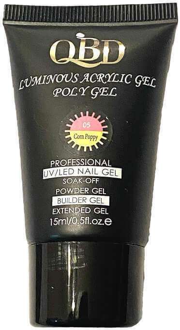 Φωτογραφία προϊόντος: QBD Acrygel UV/LED Luminous Poly Gel Αλλαγή Χρώματος 15ml (005)