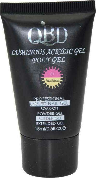 Φωτογραφία προϊόντος: QBD Acrygel UV/LED Luminous Poly Gel Change Color 15ml (007)