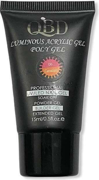 Φωτογραφία προϊόντος: QBD Acrygel UV/LED Luminous Poly Gel Change Color 15ml (006)