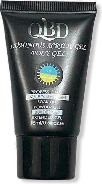 Φωτογραφία προϊόντος: QBD Acrygel UV/LED Luminous Poly Gel Change Color 15ml (010)