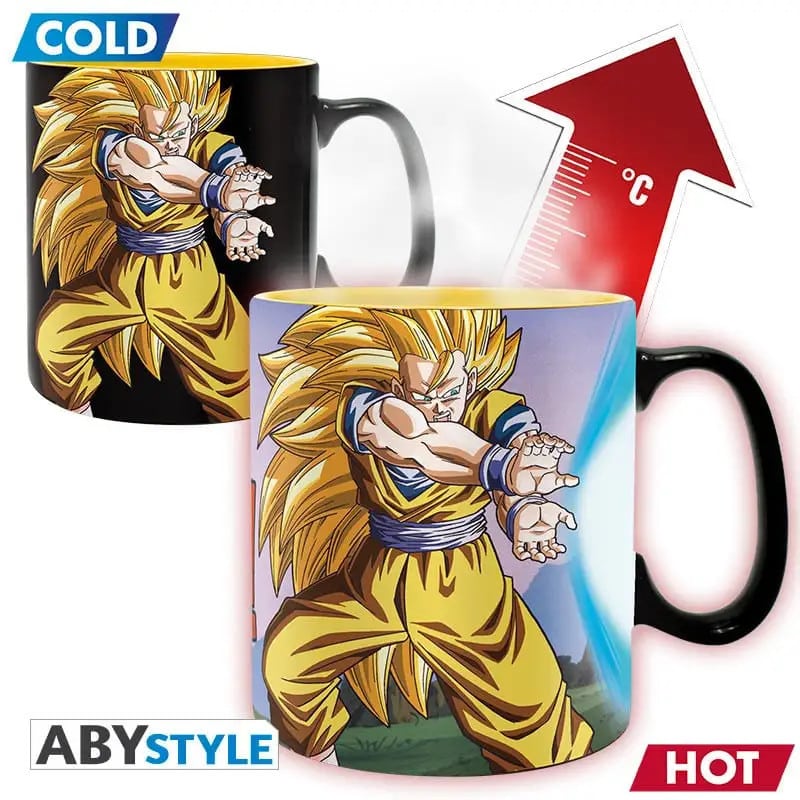 Φωτογραφία προϊόντος: Abysse Dragon Ball Heat Change DBZ Kamehameha Collectible Mug