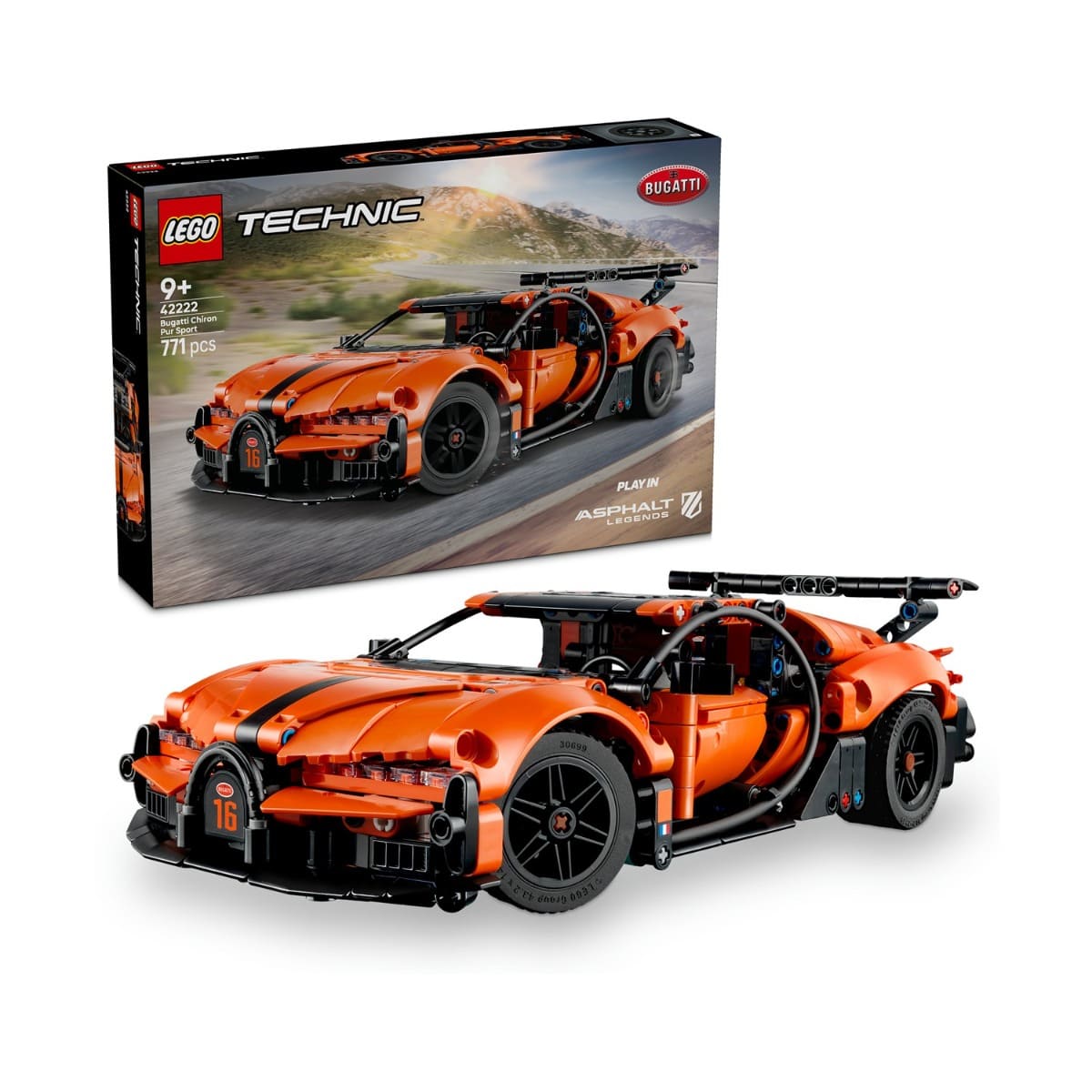 Φωτογραφία προϊόντος: LEGO Technic: Hyper Car Bugatti Chiron Pur Sport (42222)