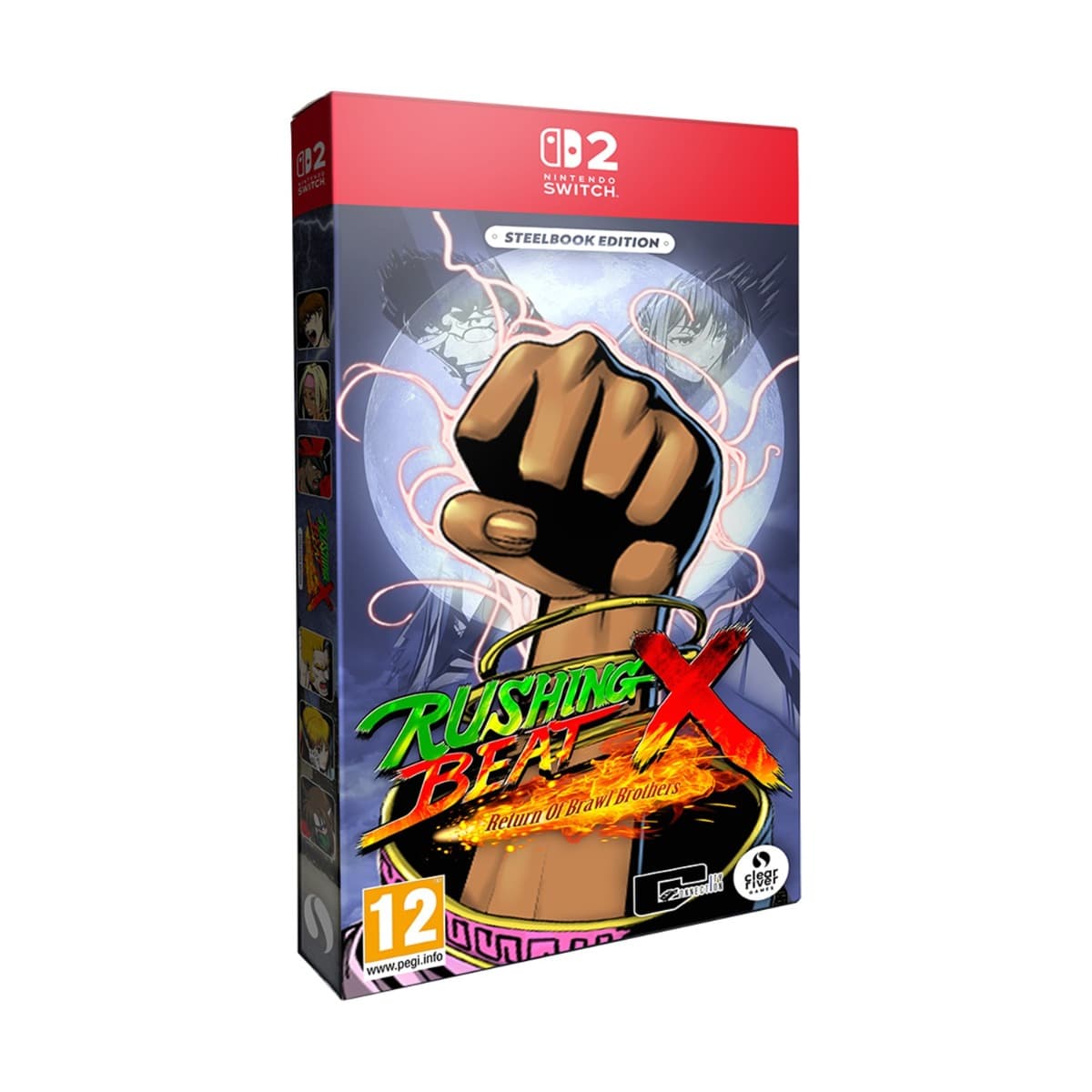 Φωτογραφία προϊόντος: Clear River Games Rushing Beat X Return Of The Brawl Brothers Steelbook Edition NSW2