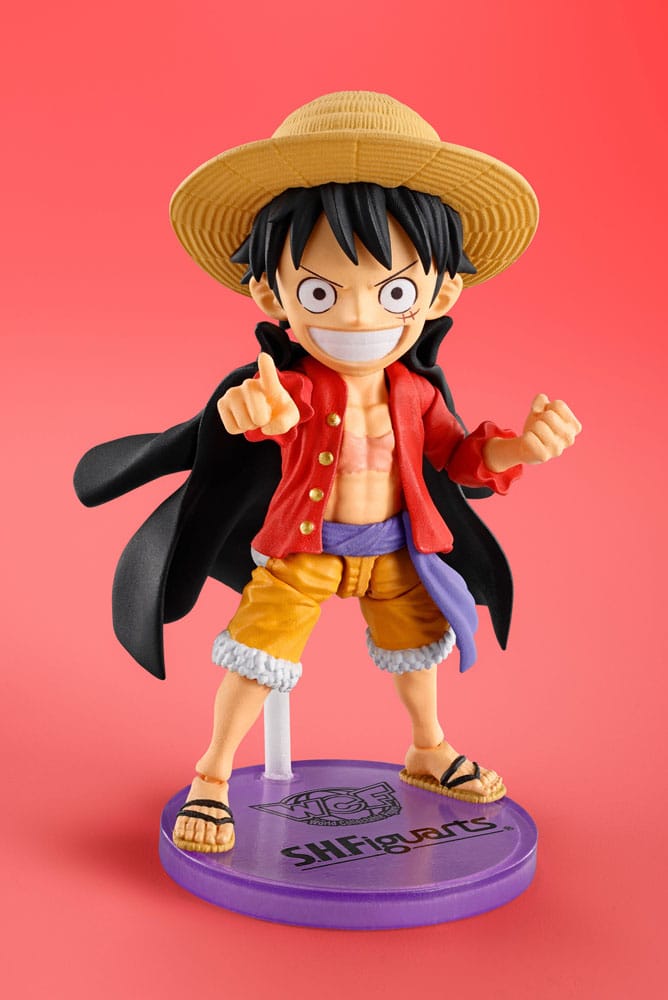 Φωτογραφία προϊόντος: Bandai Tamashii Nations One Piece World Collactable Figures x S.H. Figuarts Monkey D. Luffy Action Figure