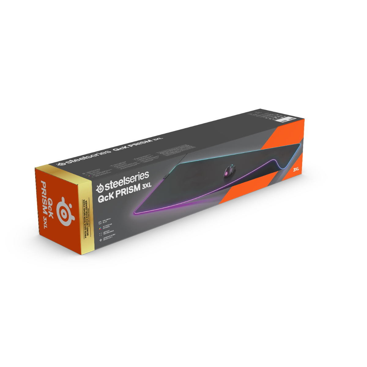 Φωτογραφία προϊόντος: SteelSeries QCK Prism Cloth RGB Gaming Mousepad (3XL)