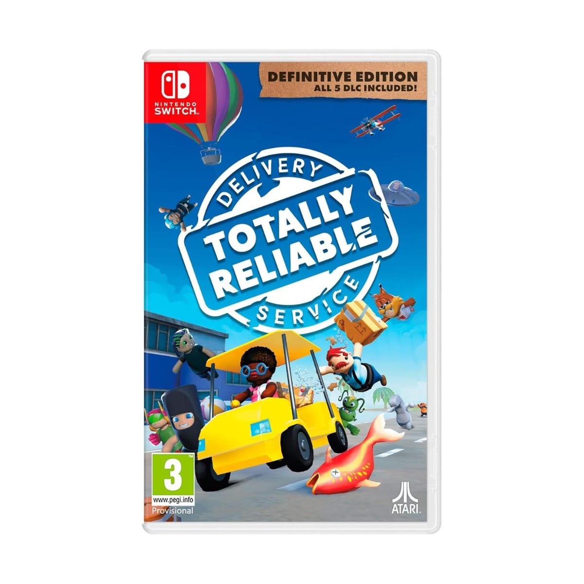 Φωτογραφία προϊόντος: ATARI EUROPE Totally Reliable Delivery Service: Definitive Edition (Nintendo Switch)