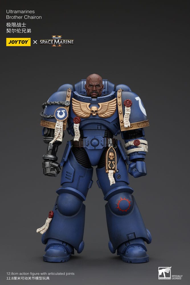 Φωτογραφία προϊόντος: Joy Toy Warhammer 40k 1/18 Uitramarines Brother Chairon Action Figure