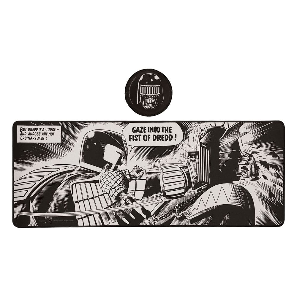 Φωτογραφία προϊόντος: FaNaTtik 2000 AD Desk Pad & Coaster Set Judge Dredd