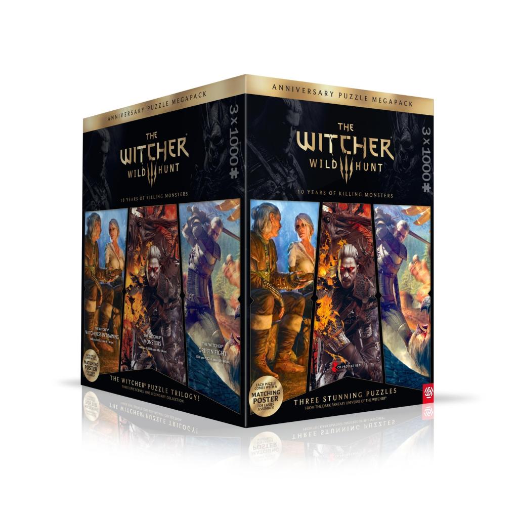 Φωτογραφία προϊόντος: Good Loot The Witcher 3 Anniversary Puzzle Trilogy