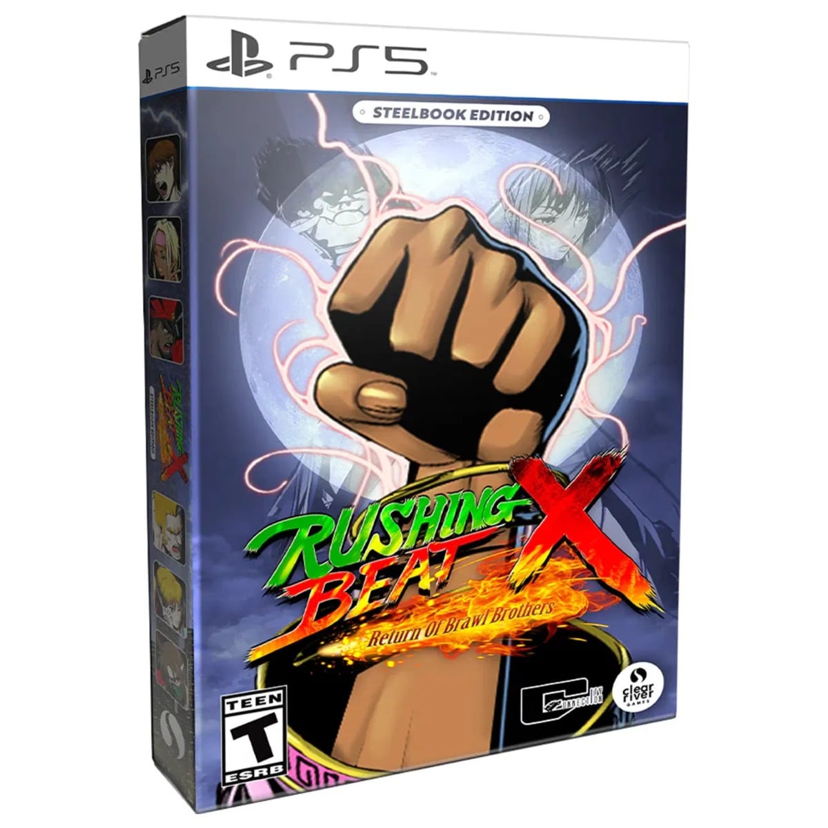 Φωτογραφία προϊόντος: Clear River Games Rushing Beat X Return of the Brawl Brothers Steelbook PS5