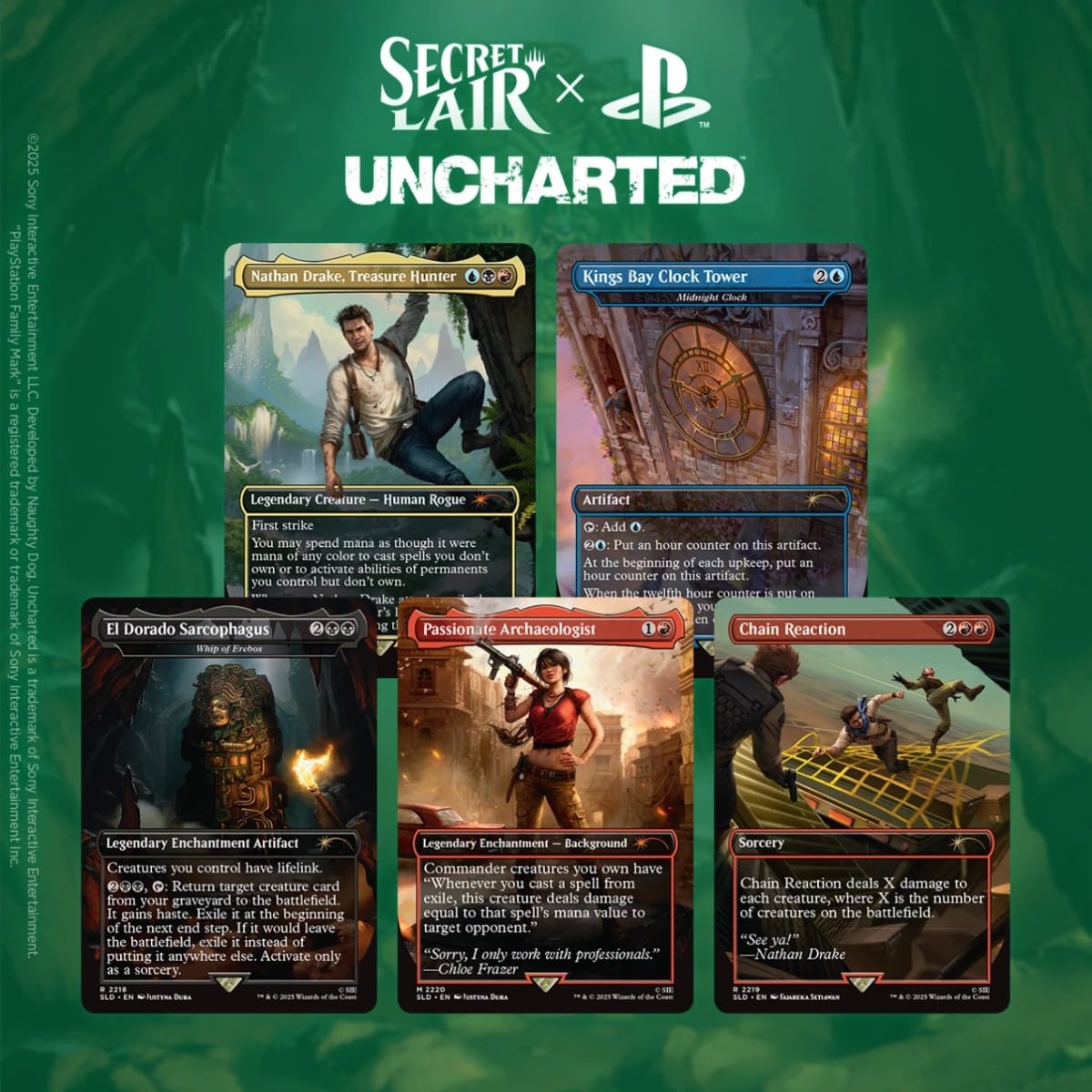 Φωτογραφία προϊόντος: Wizards of the Coast Magic: The Gathering Secret Lair x Uncharted (EN)