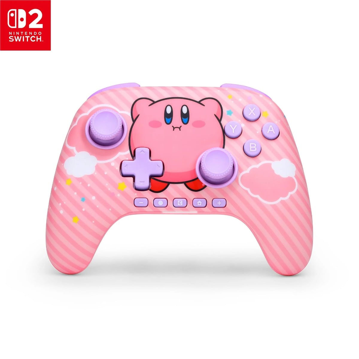 Φωτογραφία προϊόντος: PowerA Advanced Wireless Controller Black Kirby Puff Switch 2