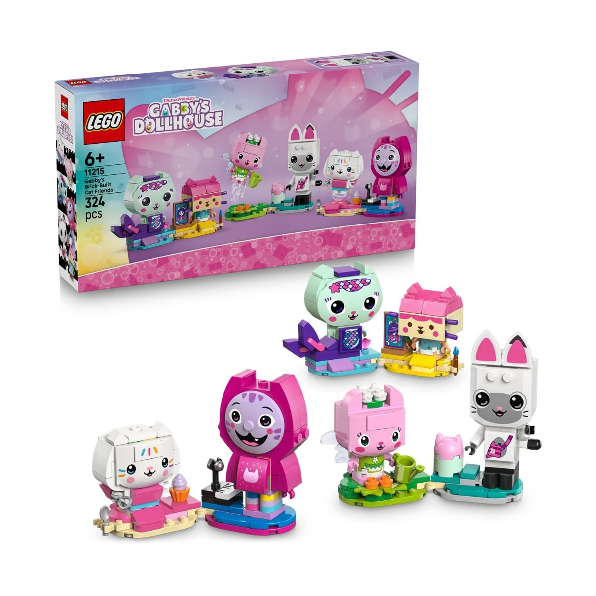 Φωτογραφία προϊόντος: LEGO Gabby's Dollhouse: Οι Γάτες Φίλοι της Γκάμπι από Τουβλάκια (11215)