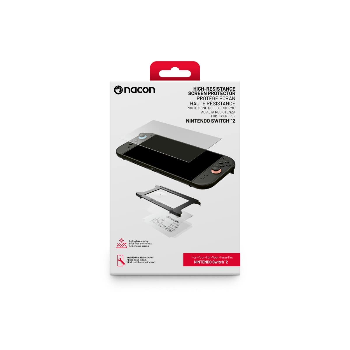 Φωτογραφία προϊόντος: Nacon High Resistance Screen Protector for Nintendo Switch 2