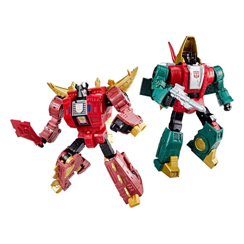 Φωτογραφία προϊόντος: Hasbro Transformers Age of the Primes Leader Class G2 Universe Dinobots Snarl & Slug Action Figure (2-Pack)