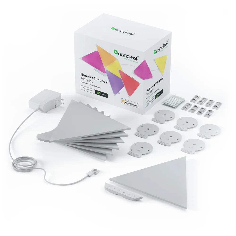 Φωτογραφία προϊόντος: Nanoleaf Shapes Triangles Starter Kit 9 Panels (840102701777)