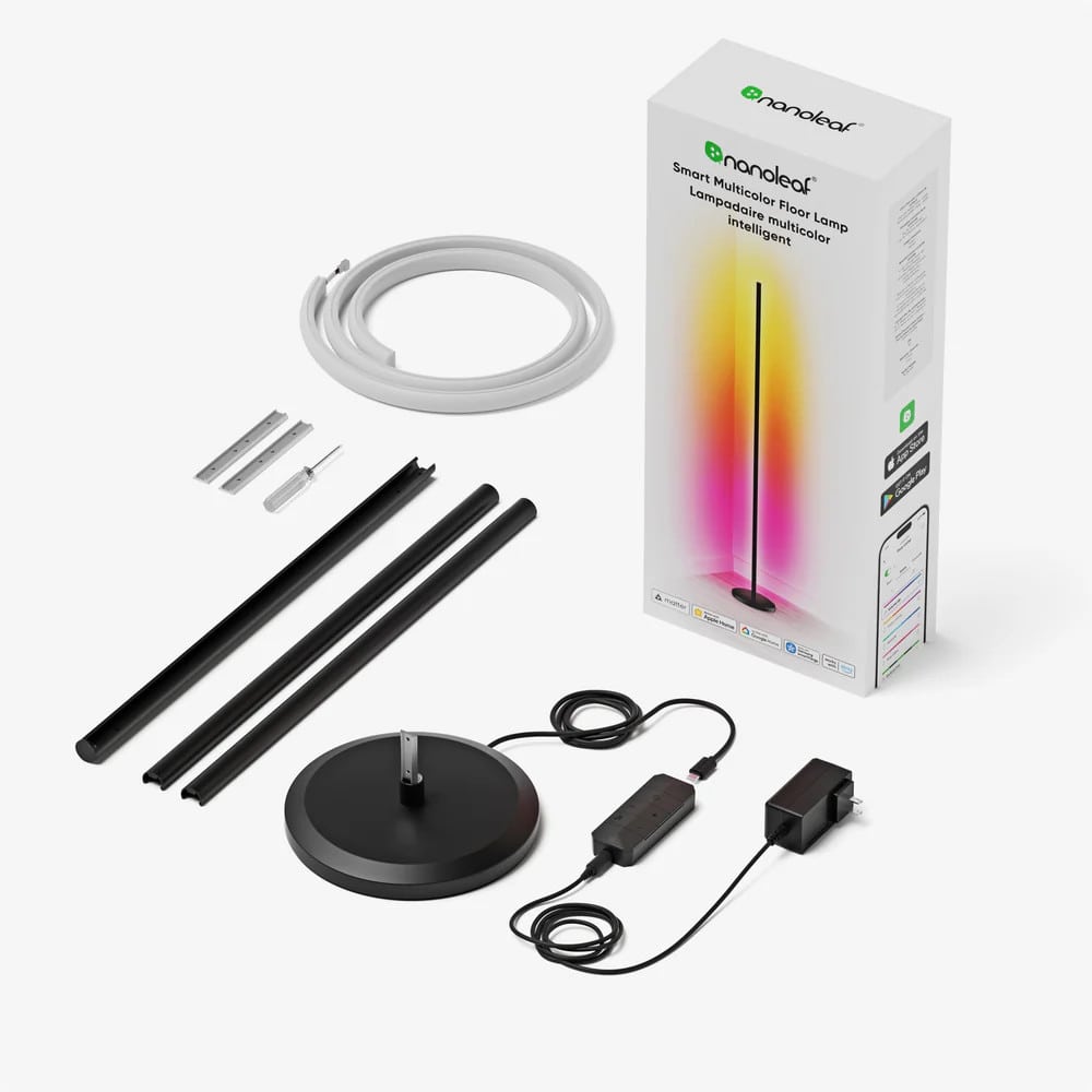 Φωτογραφία προϊόντος: Nanoleaf Matter Smart Multicolor Floor Lamp Black (4895263602384)