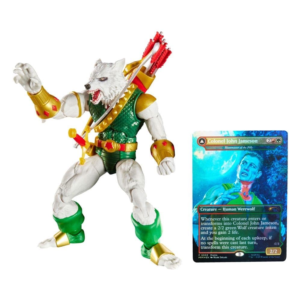 Φωτογραφία προϊόντος: Hasbro Marvel Legends Magic: the Gathering Action Figure Man-Wolf (Plus Exclusive Foil Card)