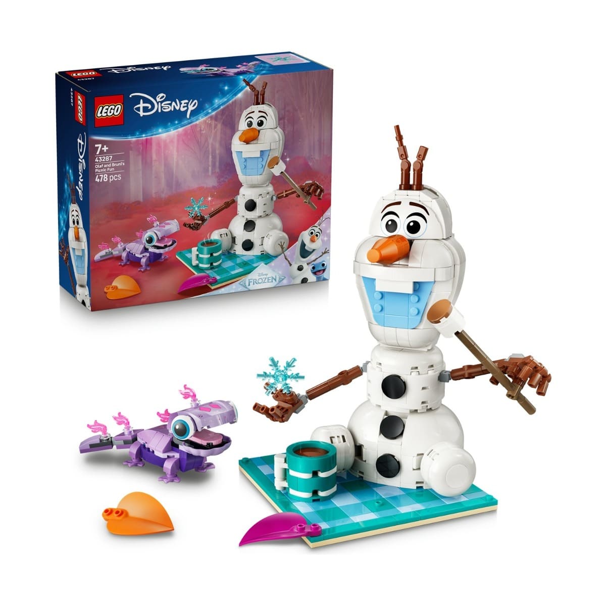 Φωτογραφία προϊόντος: LEGO Disney: Frozen Διασκέδαση του Όλαφ και του Μπρούνι στο Πικνίκ (43287)
