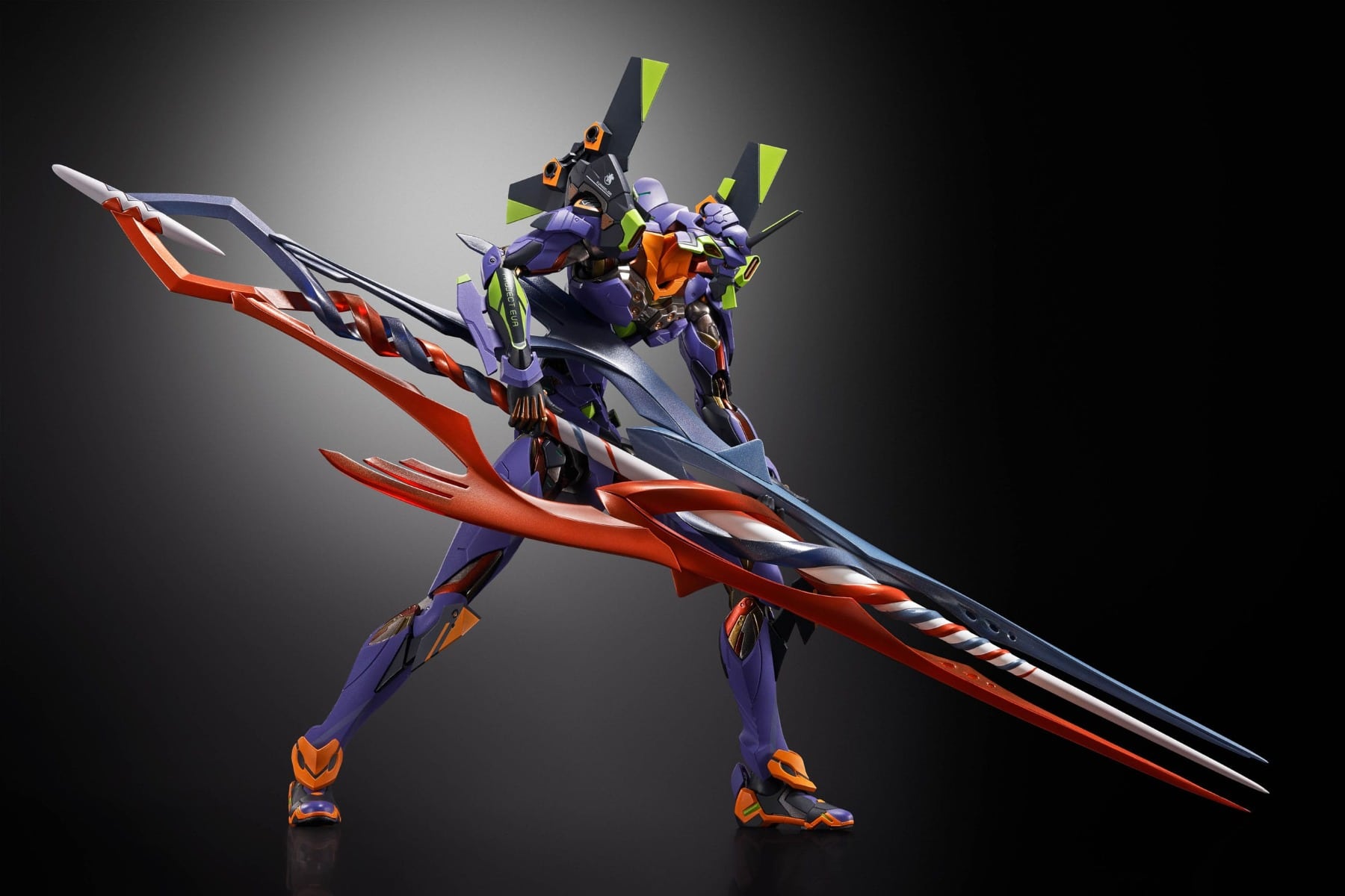 Φωτογραφία προϊόντος: Bandai Tamashii Nations METAL BUILD Neon Genesis Evangelion Eva Test Type-01 30th Anniversary with Spear of Gaius (22 cm)