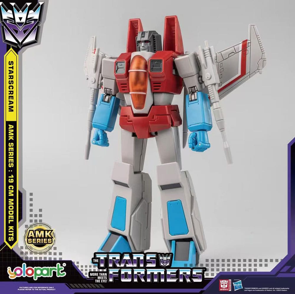 Φωτογραφία προϊόντος: Yolopark Transformers Generation One AMK Series Plastic Model Kit Starscream (4897131753129)