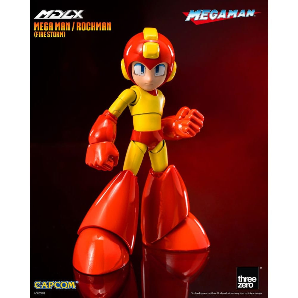 Φωτογραφία προϊόντος: ThreeZero Mega Man MDLX Action Figure Mega Man / Rockman (Fire Storm) (4895250815001)