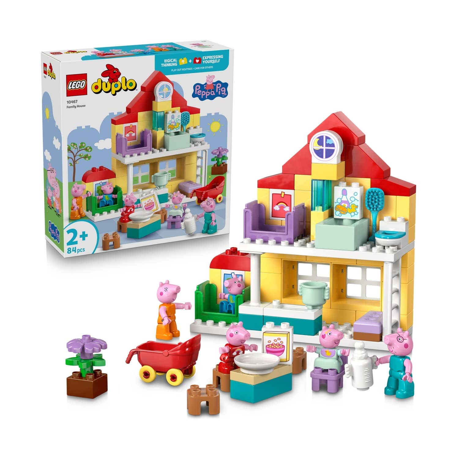 Φωτογραφία προϊόντος: LEGO DUPLO Peppa Pig: Το Σπίτι της Οικογένειας (10467)