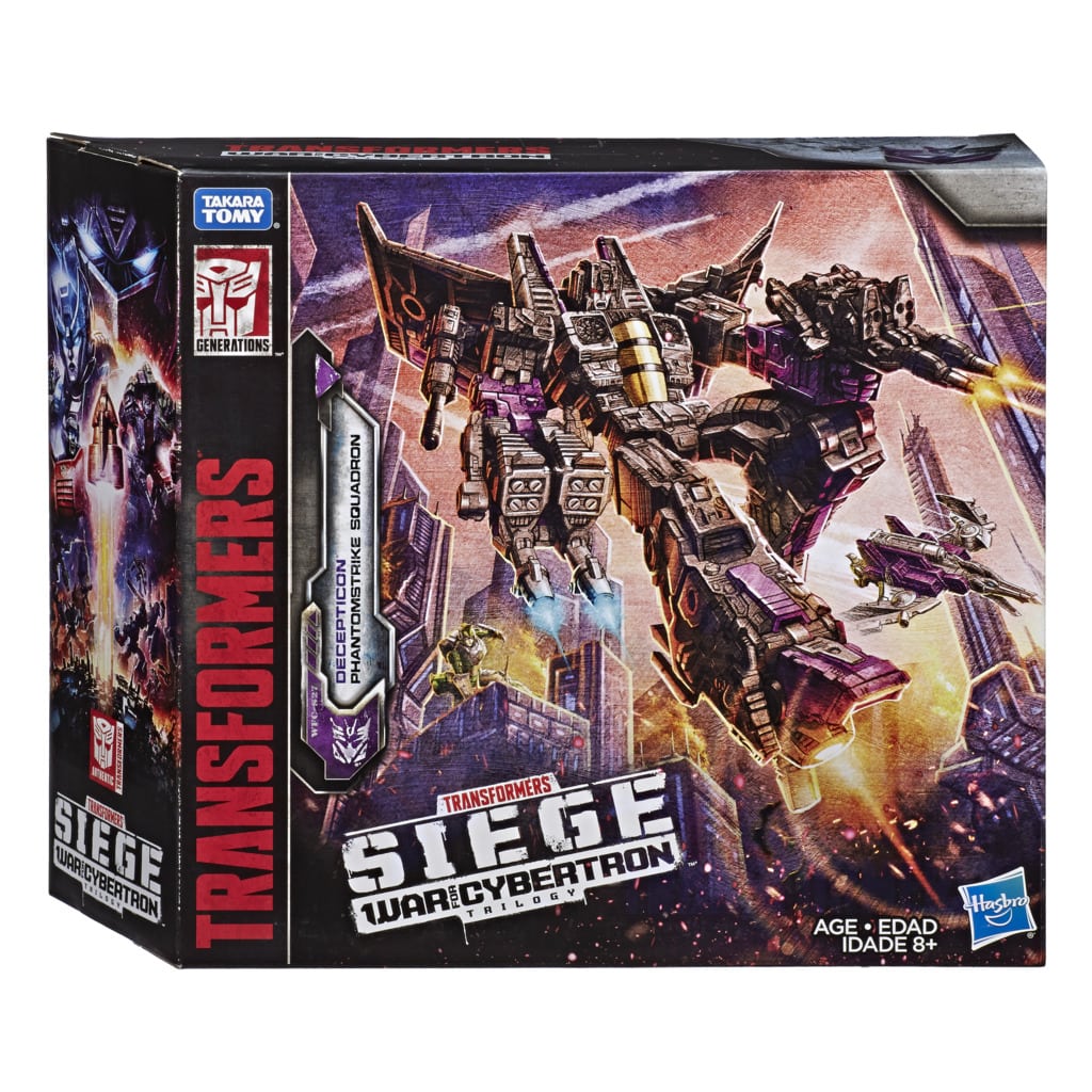 Φωτογραφία προϊόντος: Hasbro Transformers War for Cybertron – Decepticon Phantomstrike Squadron (WFC-S27)