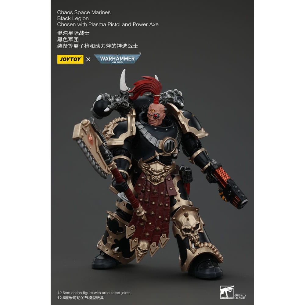 Φωτογραφία προϊόντος: Joy Toy Warhammer 40K Chaos Space Marines Black Legion Chosen 20cm