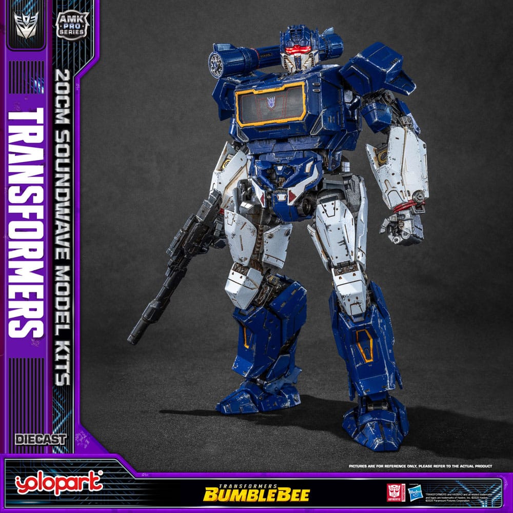 Φωτογραφία προϊόντος: Yolopark Transformers: Bumblebee AMK Pro Series Plastic Model Kit Soundwave (Oversea Version) (4897131752580)