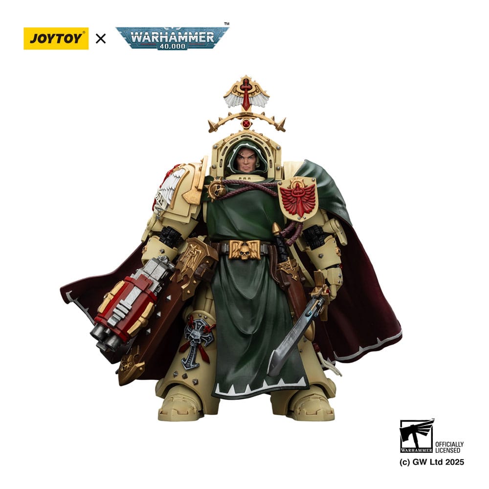 Φωτογραφία προϊόντος: Joy Toy Warhammer 40,000: Dark Angels Action Figure Belial Grand Master Of The Deathwing With The Sword Of Silence And Storm Bolter