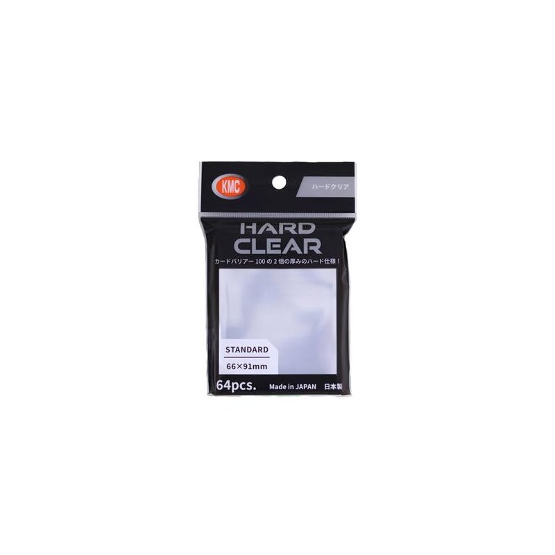 Φωτογραφία προϊόντος: KMC Standard Sleeves Hard Clear Size 64 Sleeves