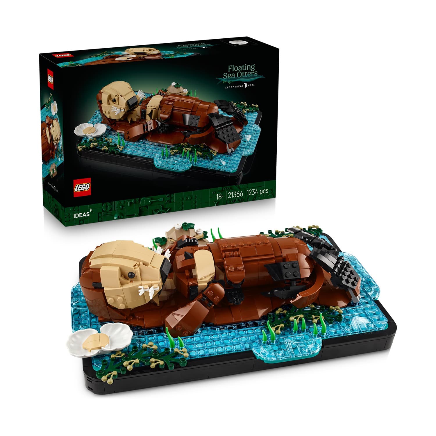 Φωτογραφία προϊόντος: LEGO Ideas Floating Sea Otters (21366)